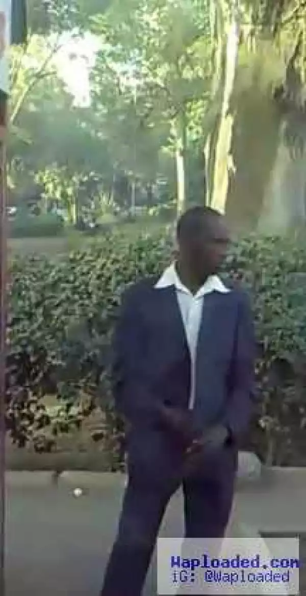 Photos: Kenyan Man Caught Masturbating Publicly While He Watches University Girls From Far